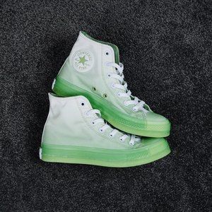 Converse's latest CX series jelly shoes gradually change matcha green